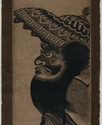 Detail from Shōki zu